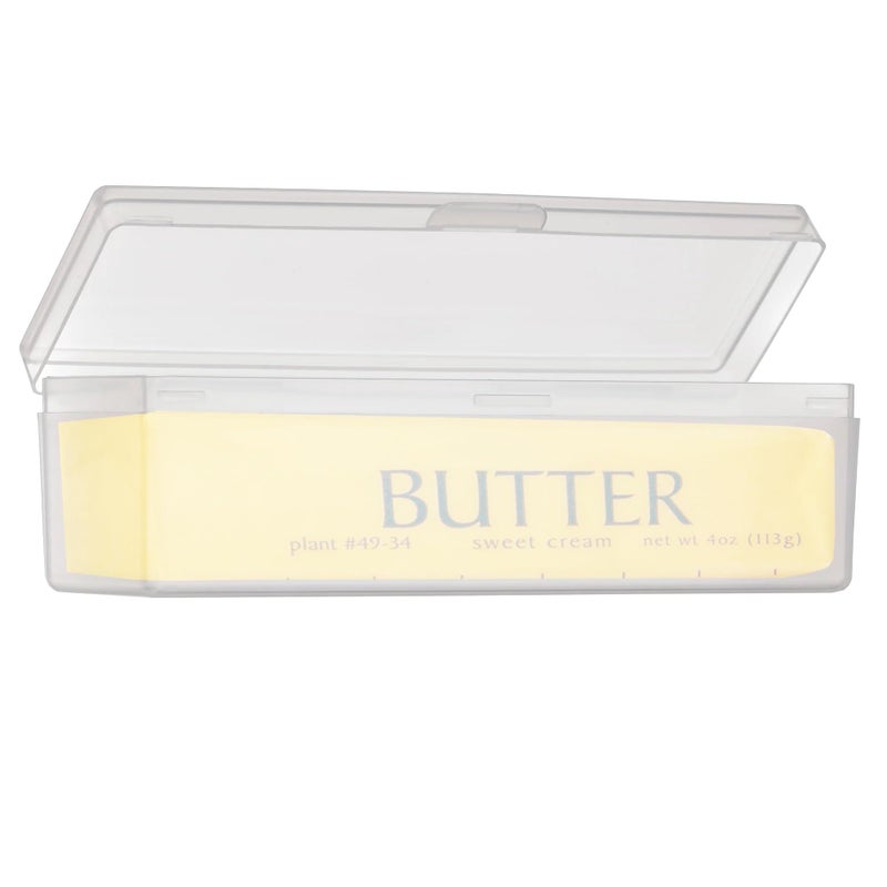 Home-X Single Stick Butter Container - Form Fitting Butter Dish Designed to Hold 1/4 lb of Butter, BPA-free Butter Dish with Lid, Durable Butter Keeper for Home Kitchen DÃ©cor - Image 2